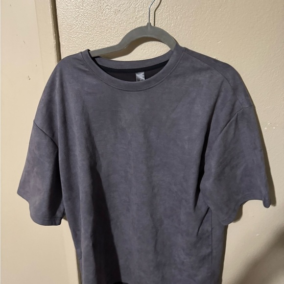 Men’s Gray oversized Short Sleeve T-Shirt - Picture 1 of 3